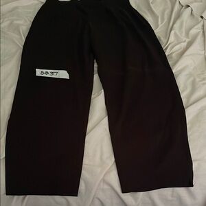 Black Wide-Leg Pants